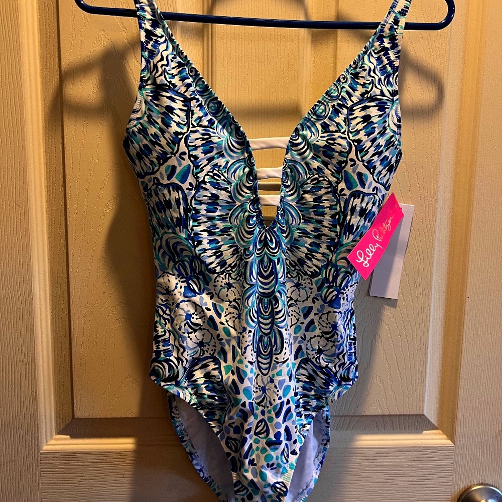 Lilly Pulitzer one piece bathing suit, Size 2 NWT
